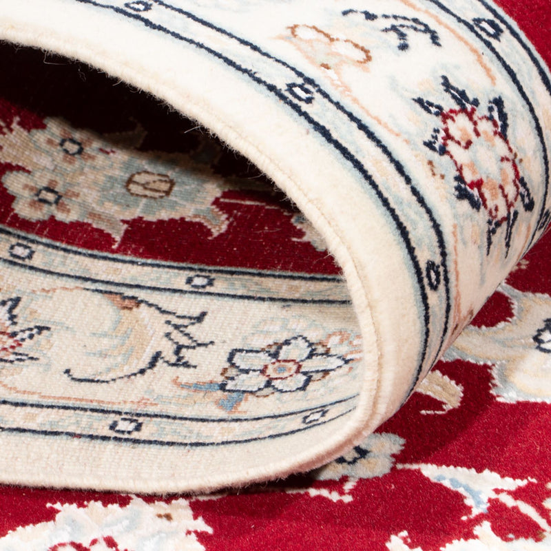 Tapis de couloir Tapis persan - Nain - Royal - 204 x 81 cm - rouge