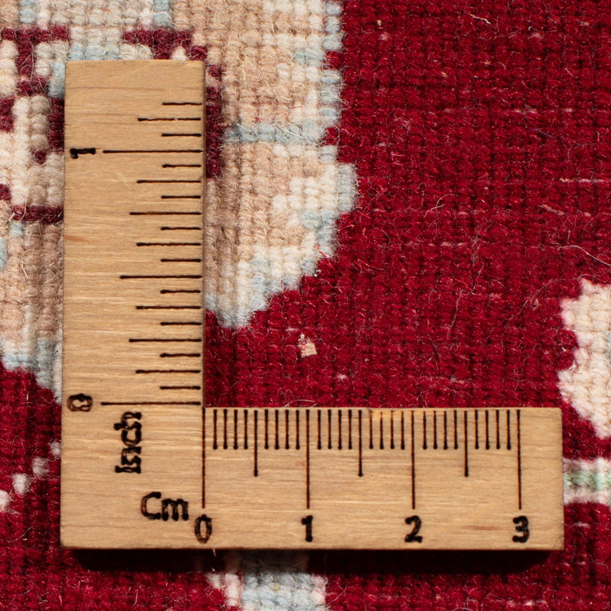 Tapis de couloir Tapis persan - Nain - Royal - 199 x 80 cm - rouge