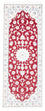 Tapis de couloir Tapis persan - Nain - Royal - 206 x 80 cm - rouge