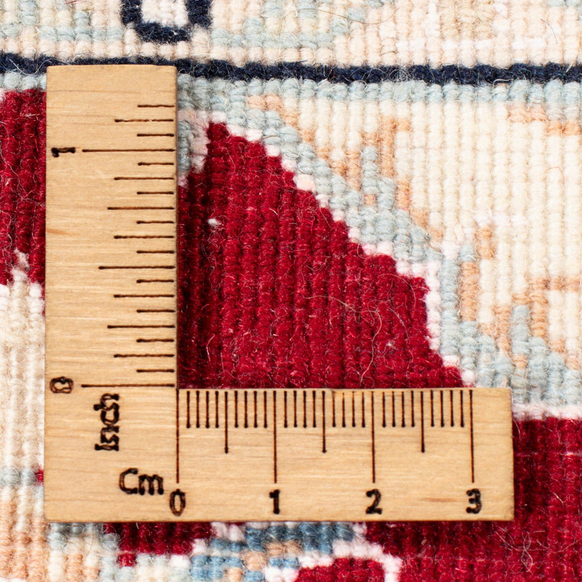 Tapis de couloir Tapis persan - Nain - Royal - 206 x 80 cm - rouge