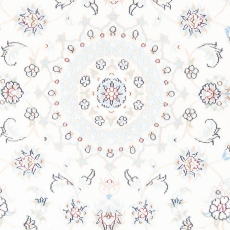 Tapis de couloir Tapis persan - Nain - Royal - 200 x 80 cm - crème