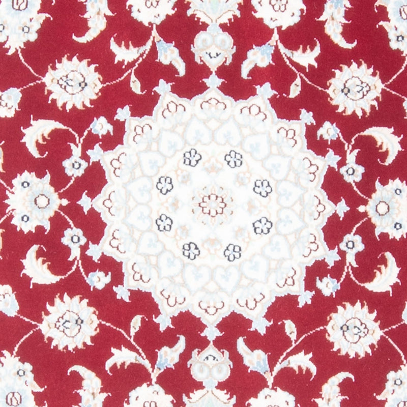 Tapis de couloir Tapis persan - Nain - Royal - 200 x 80 cm - rouge