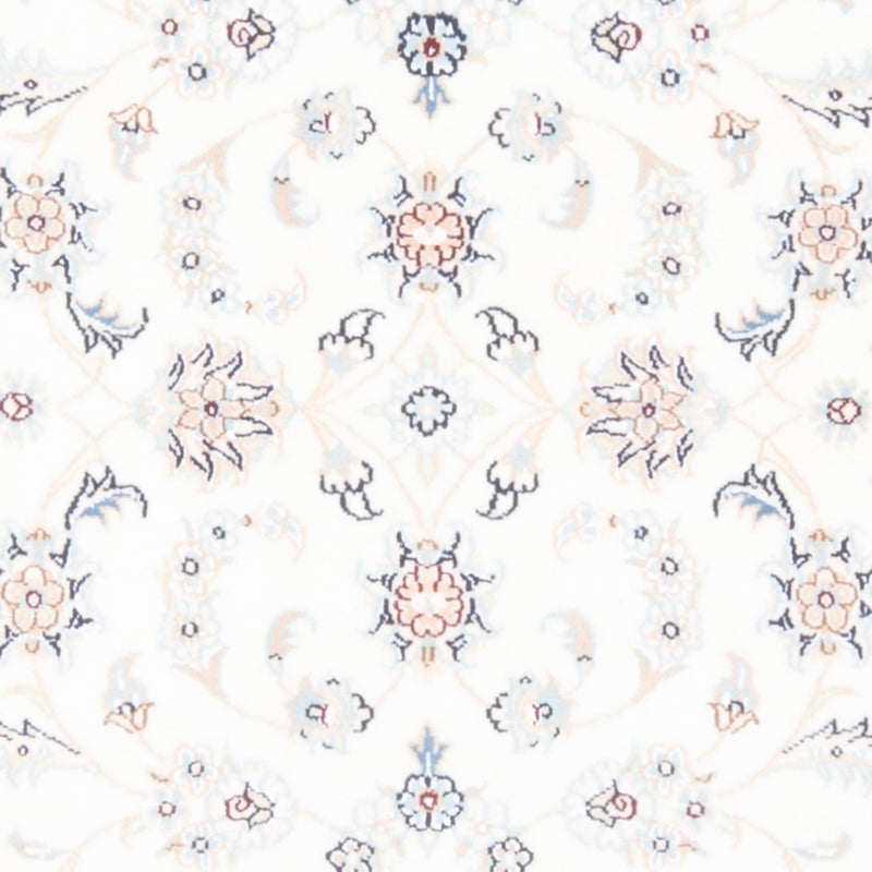 Tapis de couloir Tapis persan - Nain - Royal - 200 x 80 cm - crème