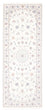 Tapis de couloir Tapis persan - Nain - Royal - 197 x 81 cm - crème