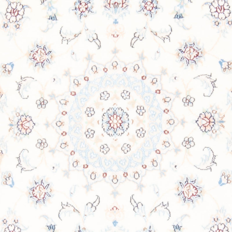 Tapis de couloir Tapis persan - Nain - Royal - 197 x 81 cm - crème