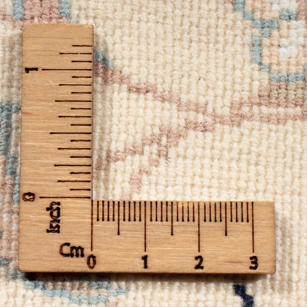 Tapis de couloir Tapis persan - Nain - Royal - 197 x 81 cm - crème