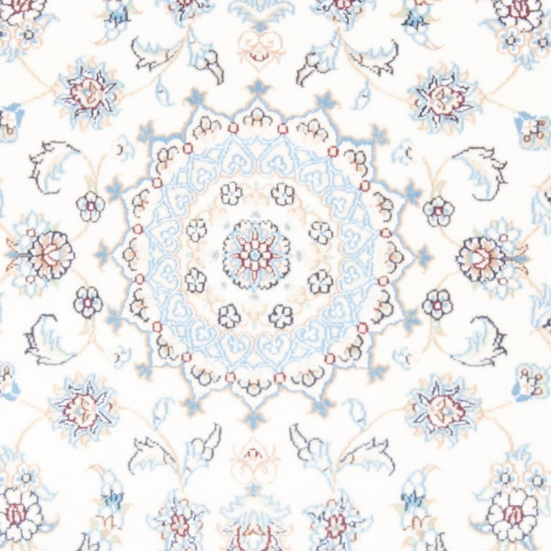 Tapis de couloir Tapis persan - Nain - Royal - 206 x 79 cm - crème