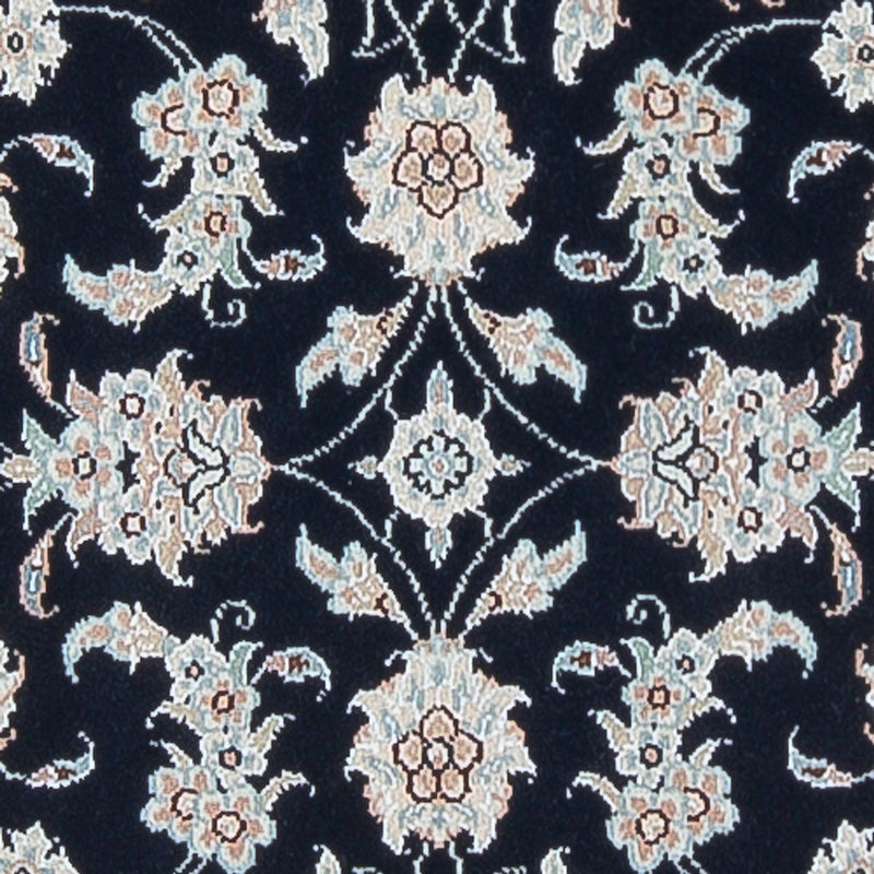Tapis de couloir Tapis persan - Nain - Premium - 248 x 82 cm - bleu foncé