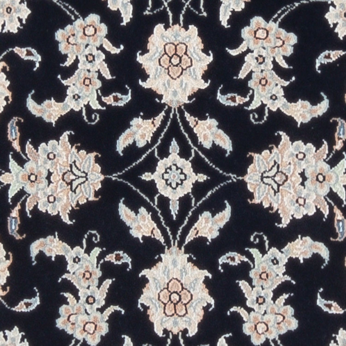 Tapis de couloir Tapis persan - Nain - Premium - 248 x 83 cm - bleu foncé