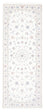 Tapis de couloir Tapis persan - Nain - Royal - 212 x 80 cm - crème