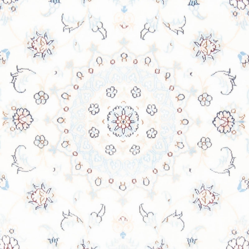 Tapis de couloir Tapis persan - Nain - Royal - 212 x 80 cm - crème