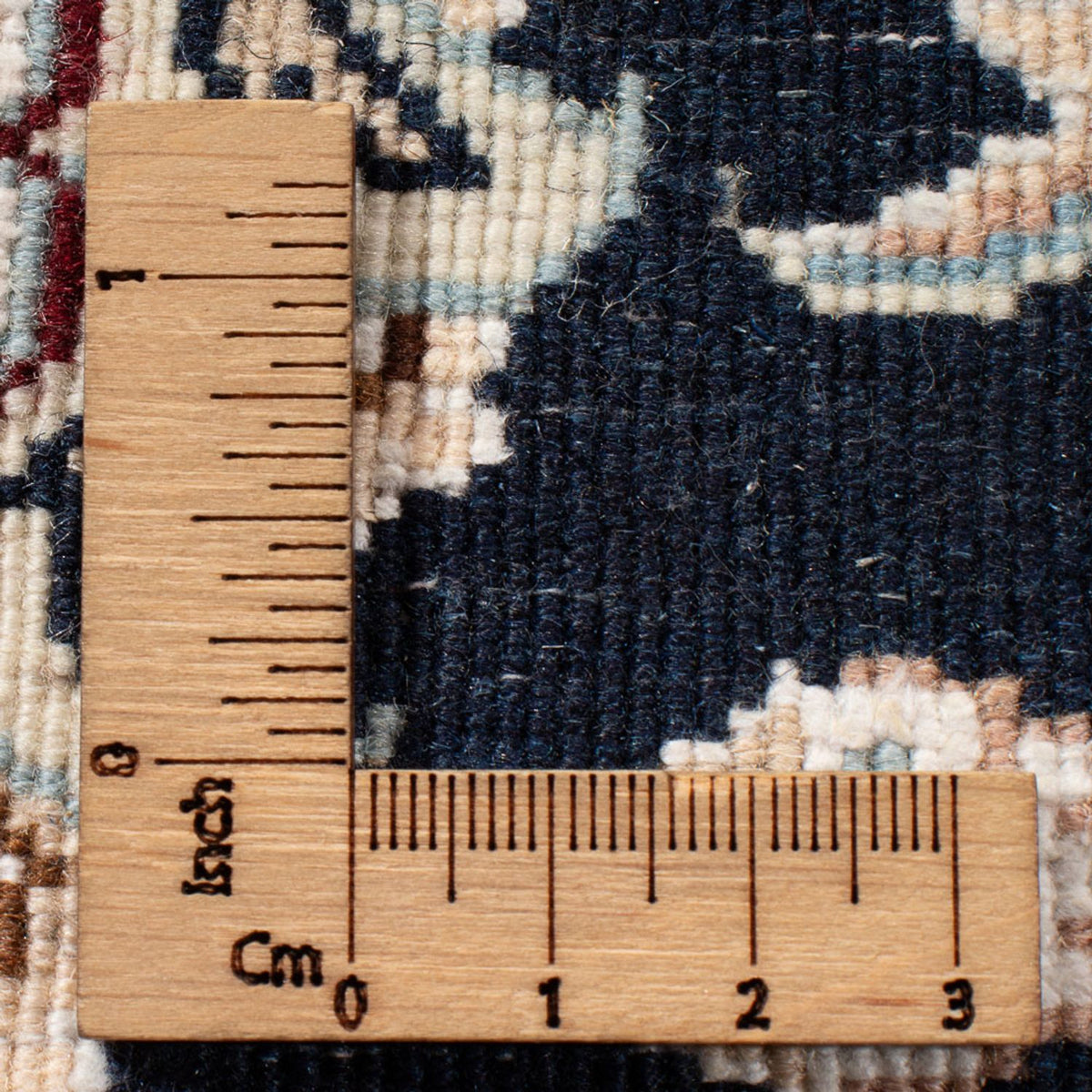 Tapis persan - Nain - Premium - 343 x 246 cm - crème