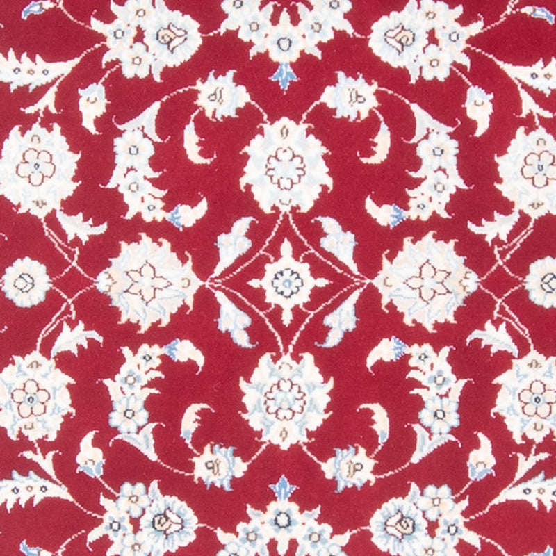 Tapis de couloir Tapis persan - Nain - Royal - 204 x 80 cm - rouge