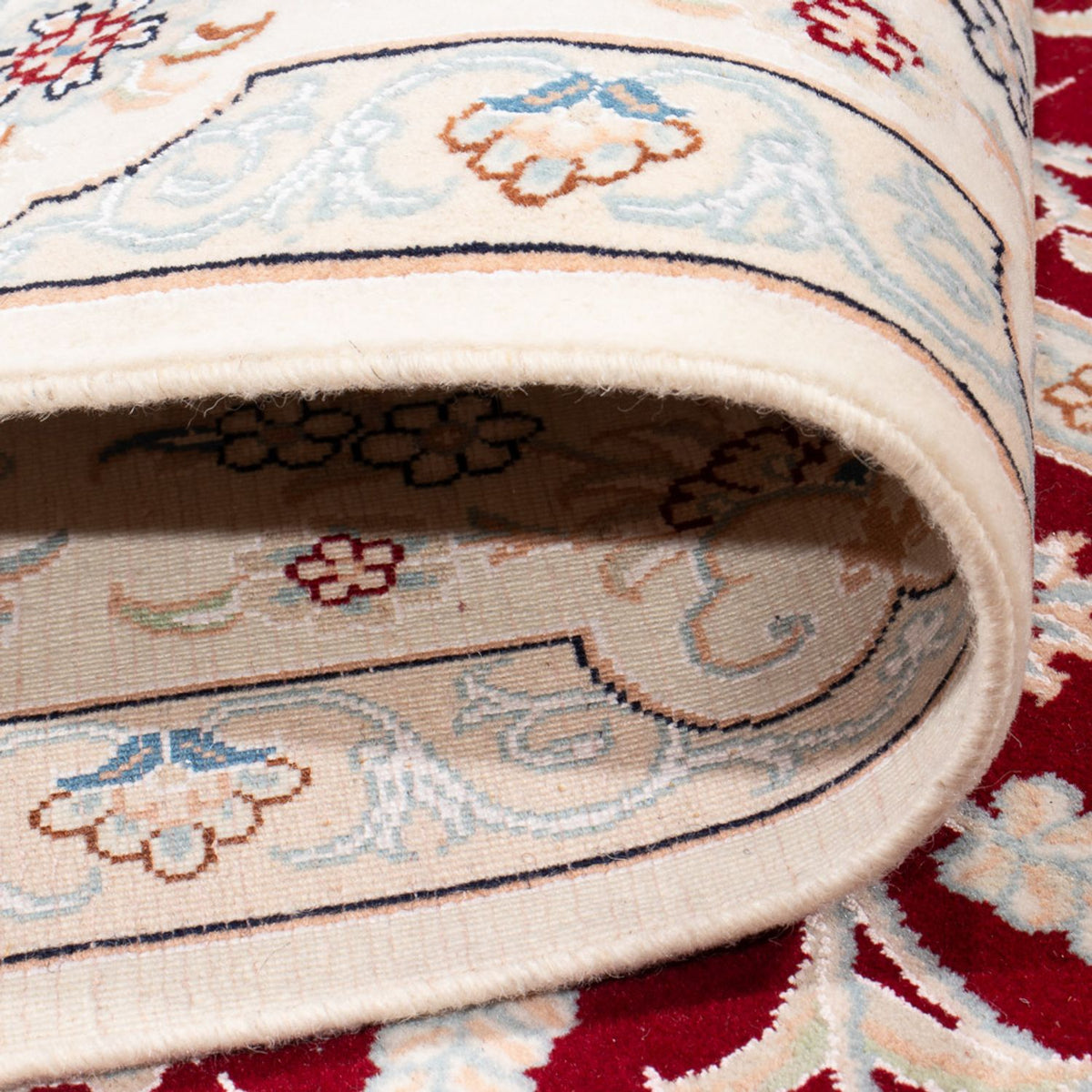 Tapis persan - Nain - Premium - 300 x 198 cm - rouge