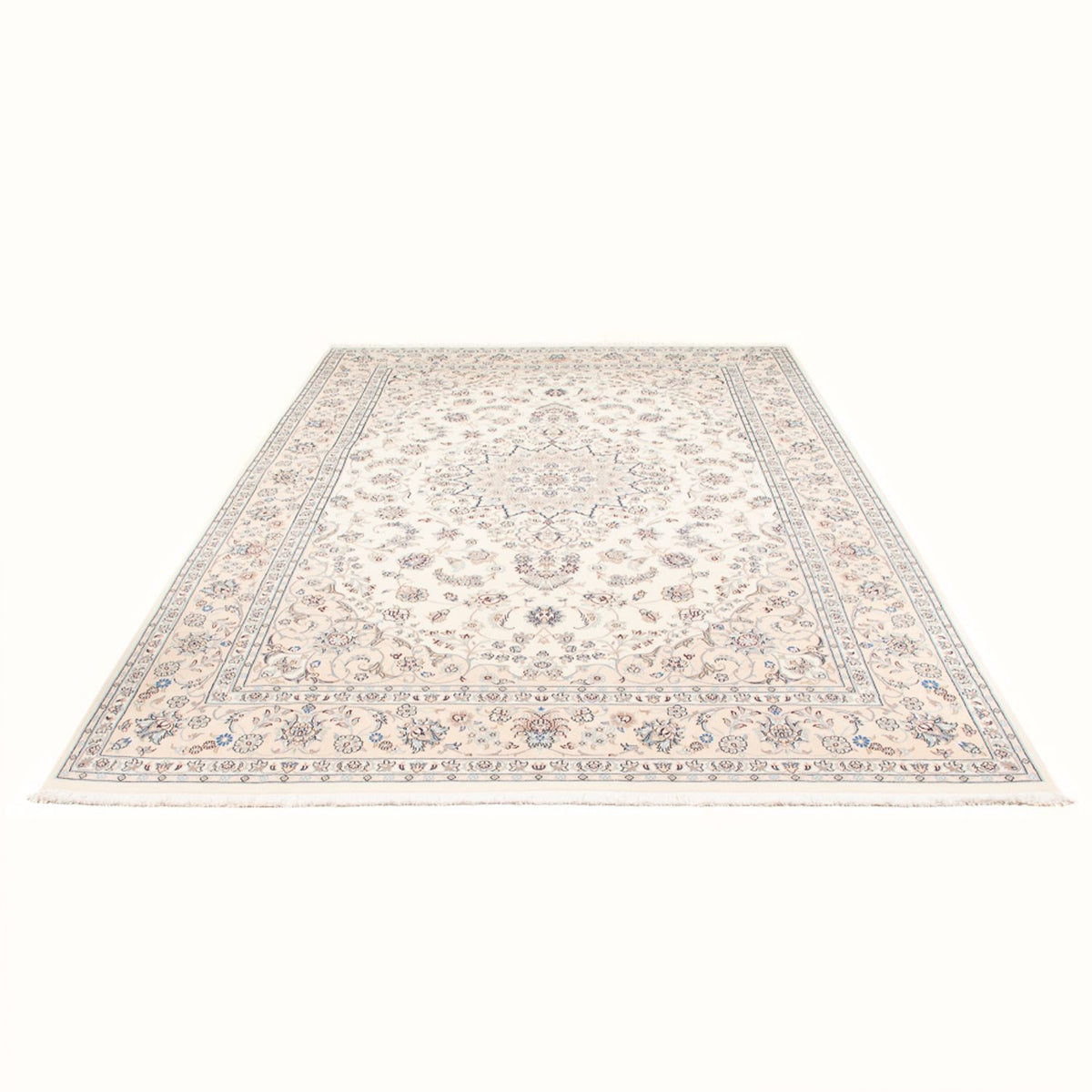 Tapis persan - Nain - Premium - 300 x 198 cm - crème