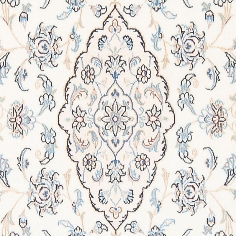 Tapis de couloir Tapis persan - Nain - Premium - 350 x 84 cm - crème