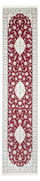 Tapis de couloir Tapis persan - Nain - Premium - 344 x 80 cm - rouge