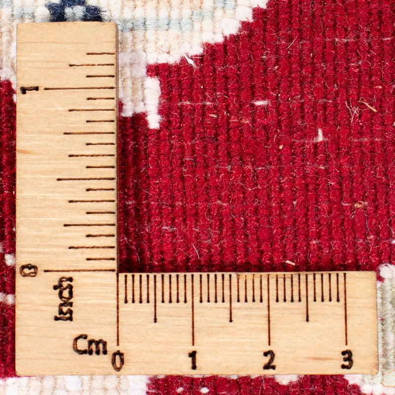 Tapis de couloir Tapis persan - Nain - Premium - 344 x 80 cm - rouge