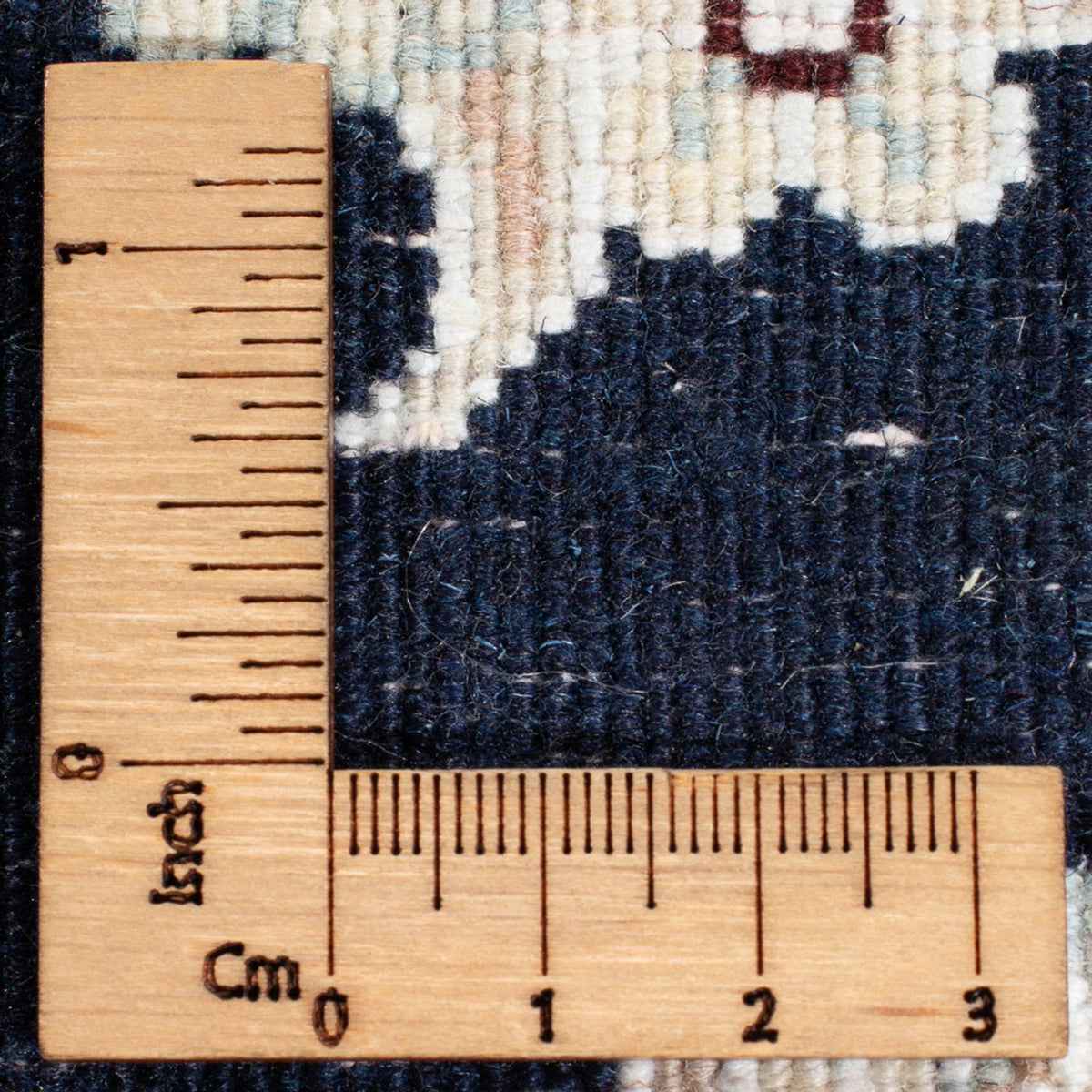 Tapis de couloir Tapis persan - Nain - Premium - 302 x 80 cm - bleu foncé