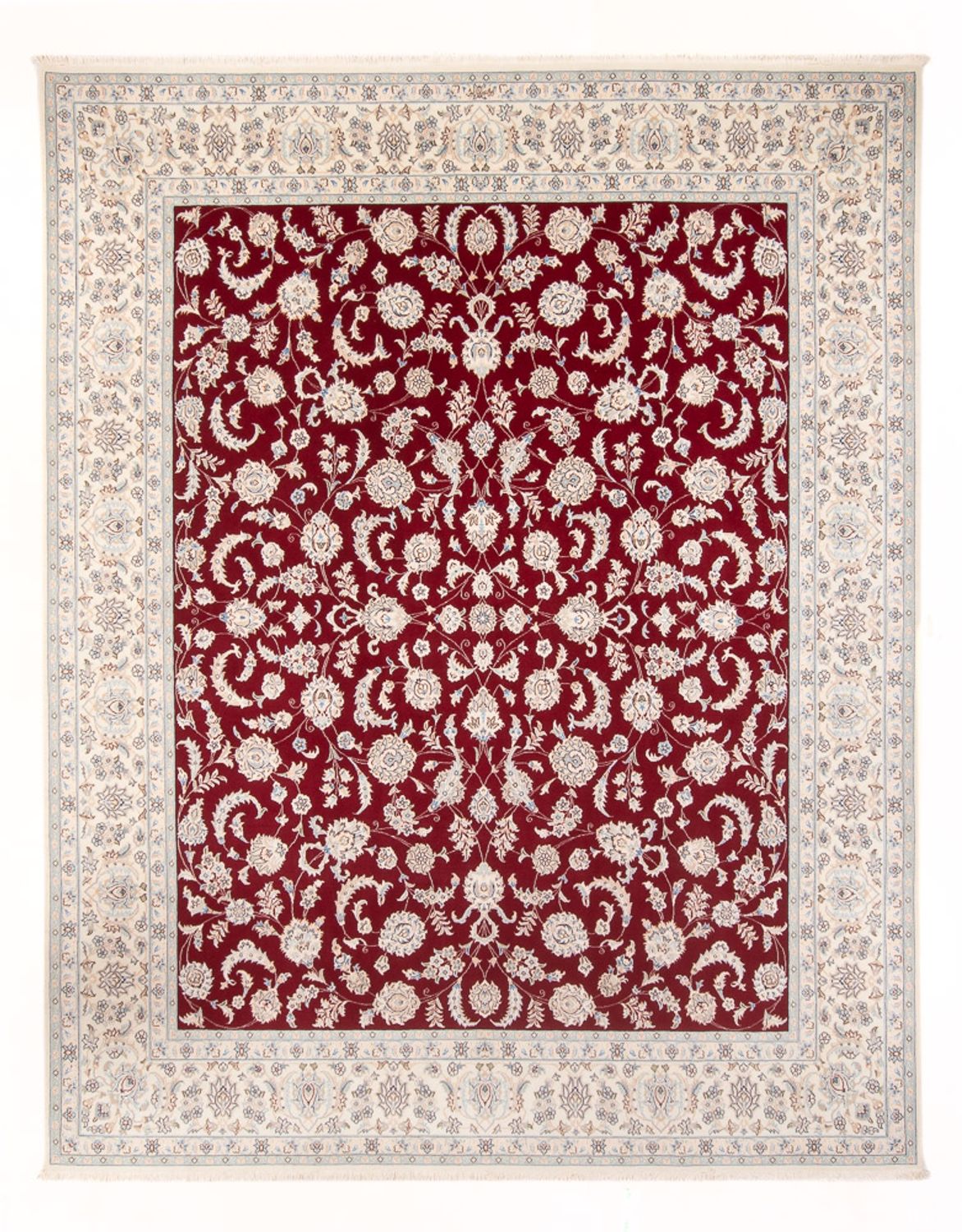 Tapis persan - Nain - Premium - 300 x 248 cm - rouge