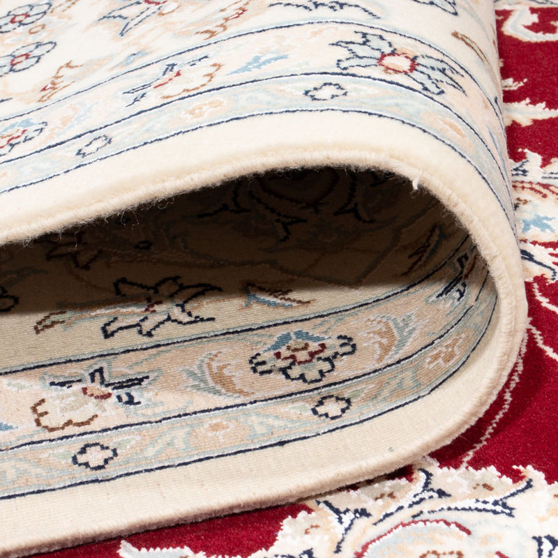 Tapis persan - Nain - Premium - 298 x 248 cm - rouge