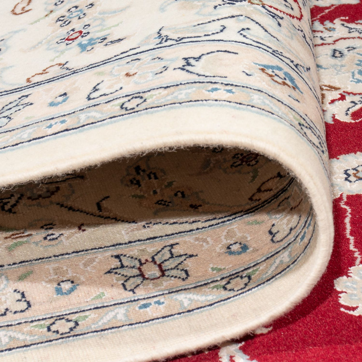 Tapis persan - Nain - Premium - 351 x 245 cm - rouge