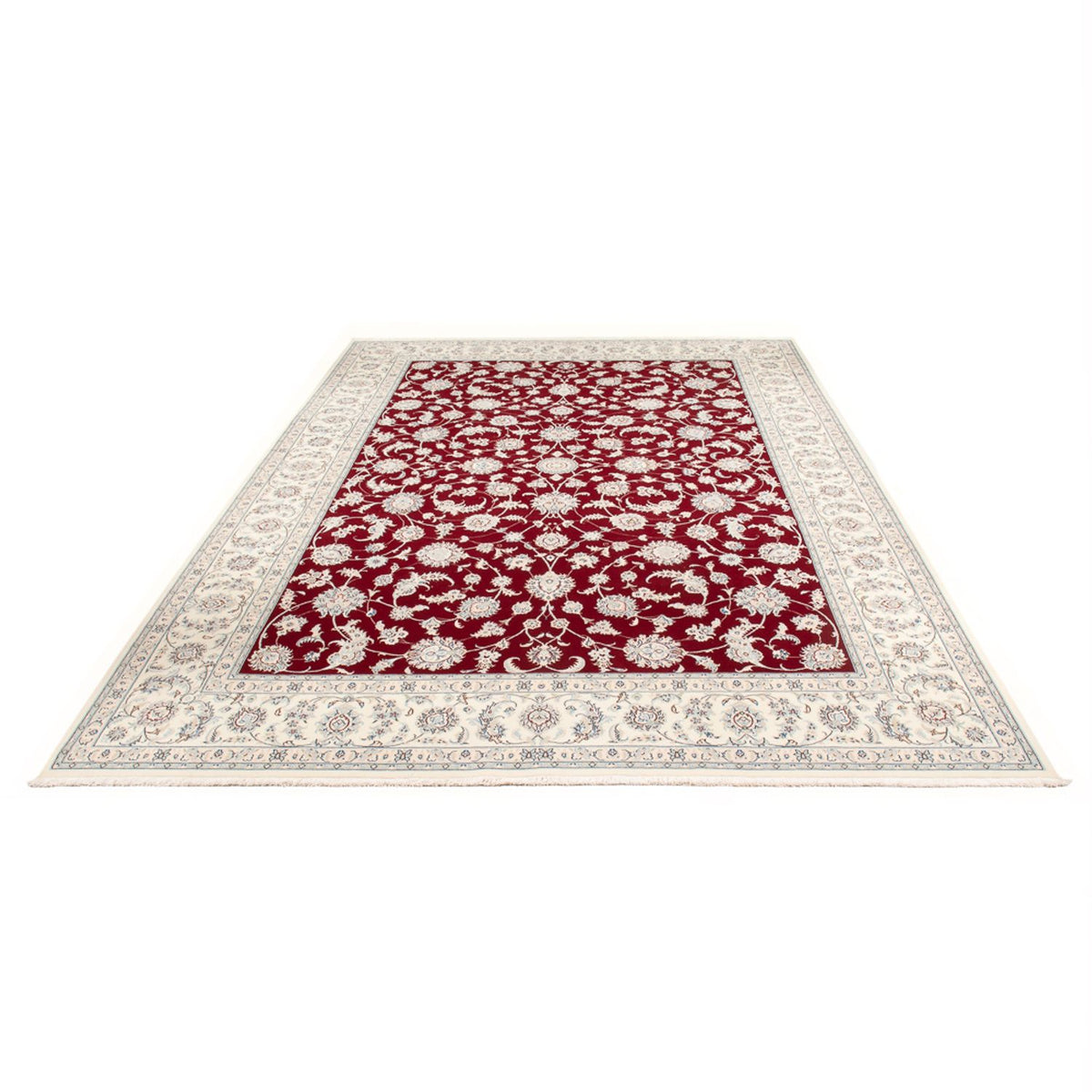 Tapis persan - Nain - Premium - 351 x 245 cm - rouge