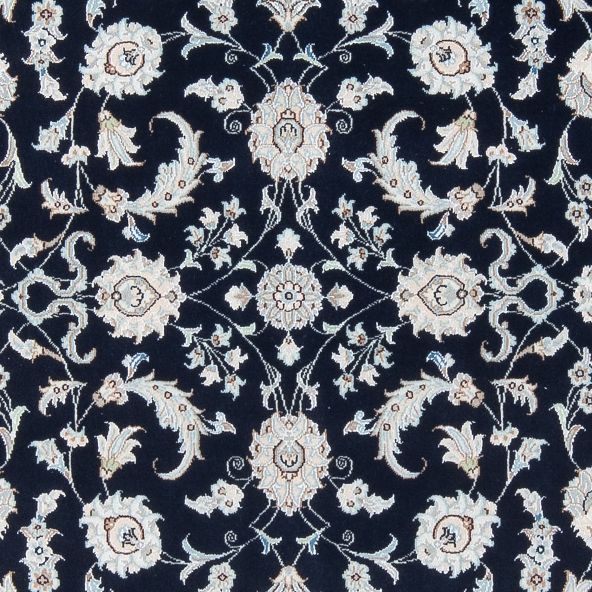 Tapis persan - Nain - Premium - 203 x 150 cm - bleu foncé