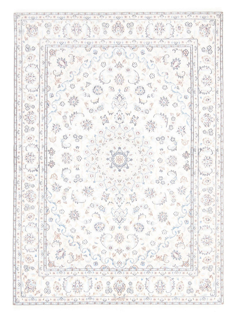 Tapis persan - Nain - Royal - 198 x 150 cm - crème