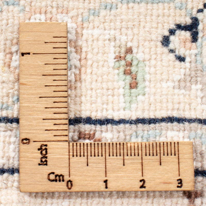 Tapis persan - Nain - Royal - 198 x 150 cm - crème