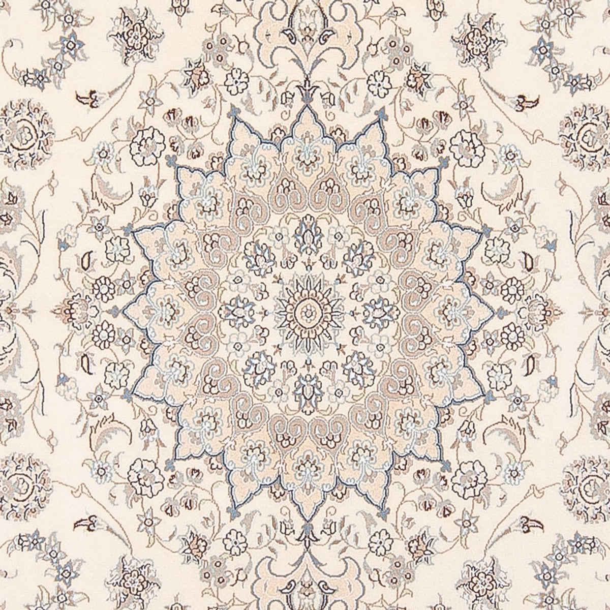 Tapis persan - Nain - Premium - 301 x 200 cm - crème