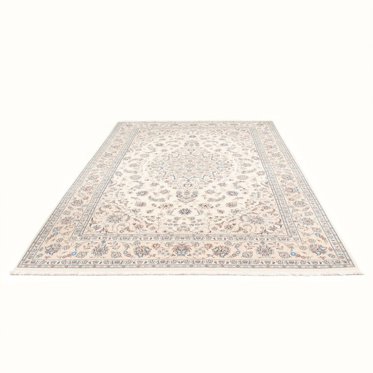Tapis persan - Nain - Premium - 301 x 200 cm - crème