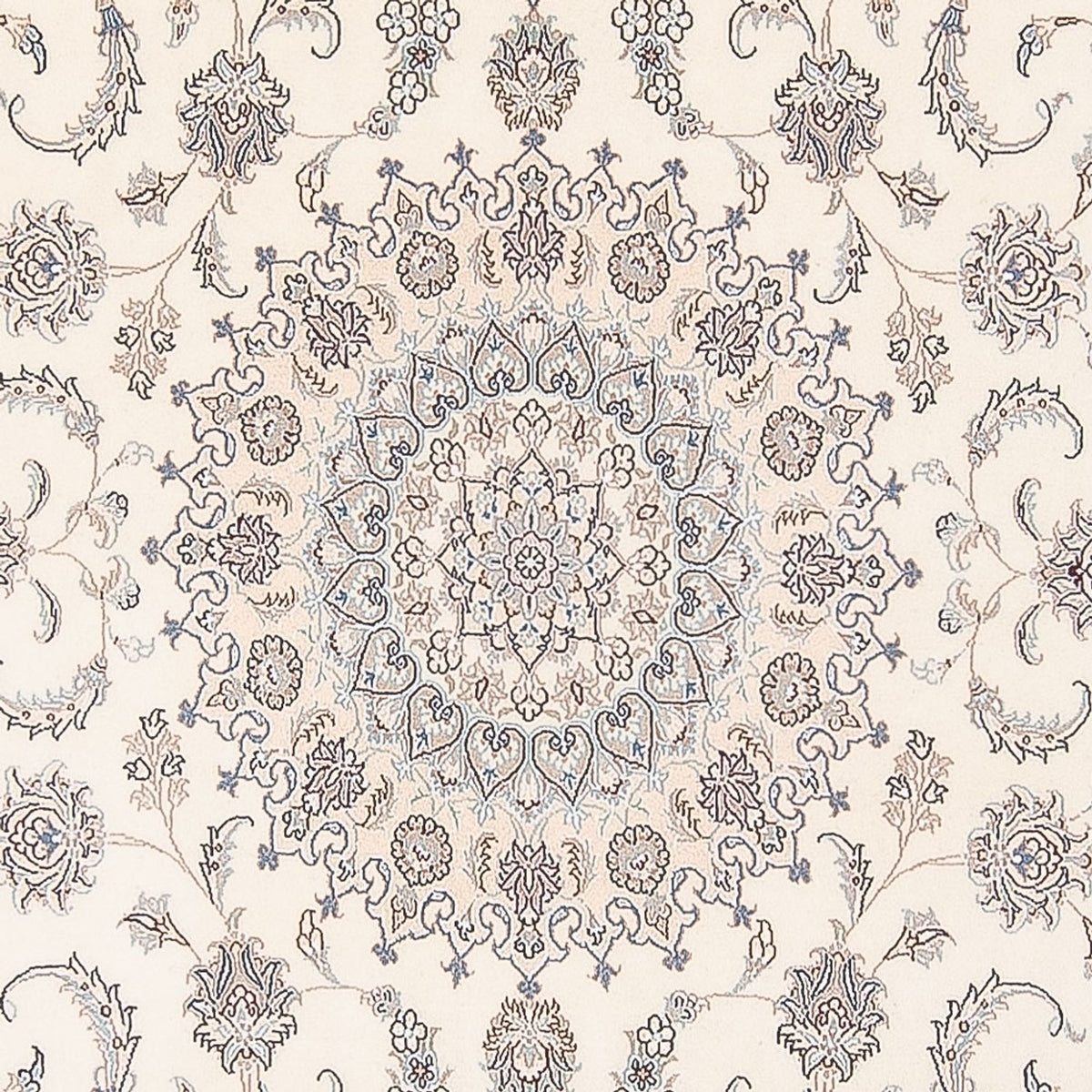 Tapis persan - Nain - Premium - 305 x 200 cm - crème
