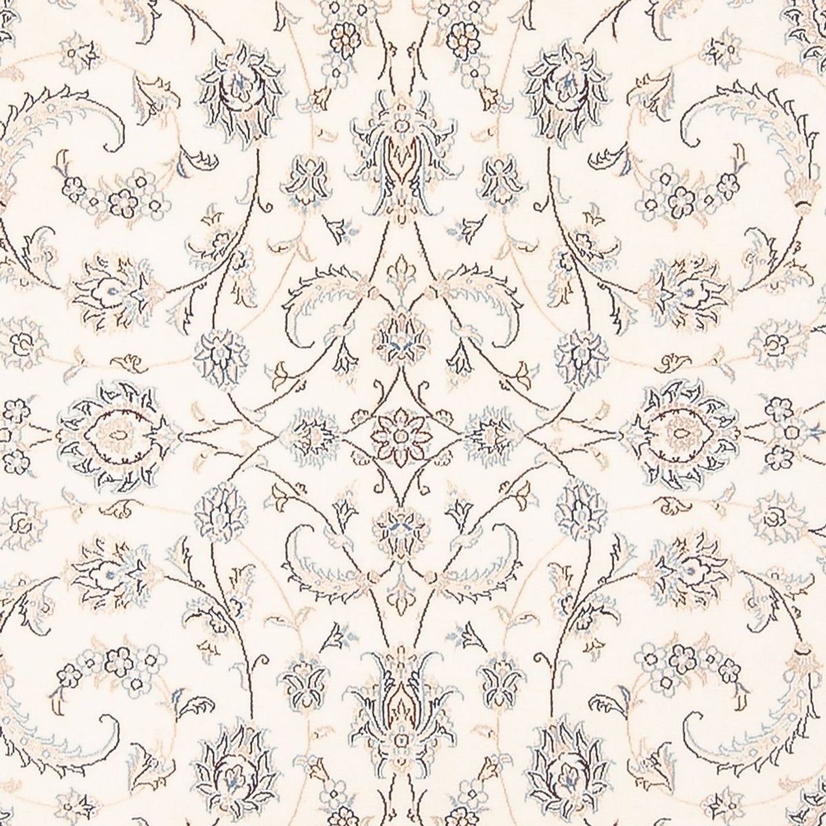 Tapis persan - Nain - Premium - 302 x 197 cm - crème