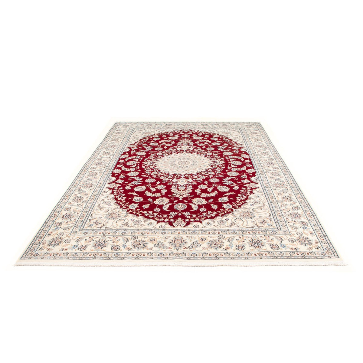 Tapis persan - Nain - Premium - 300 x 197 cm - rouge