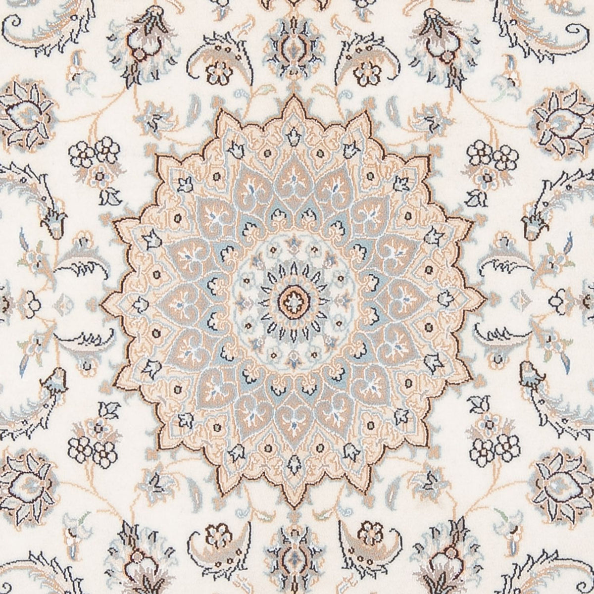 Tapis persan - Nain - Premium - 200 x 150 cm - crème