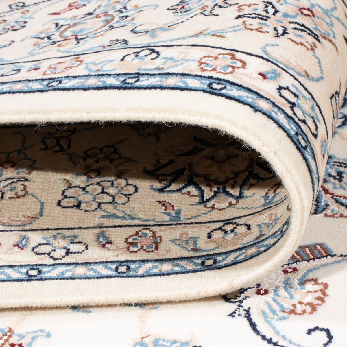 Tapis persan - Nain - Premium - 200 x 150 cm - crème