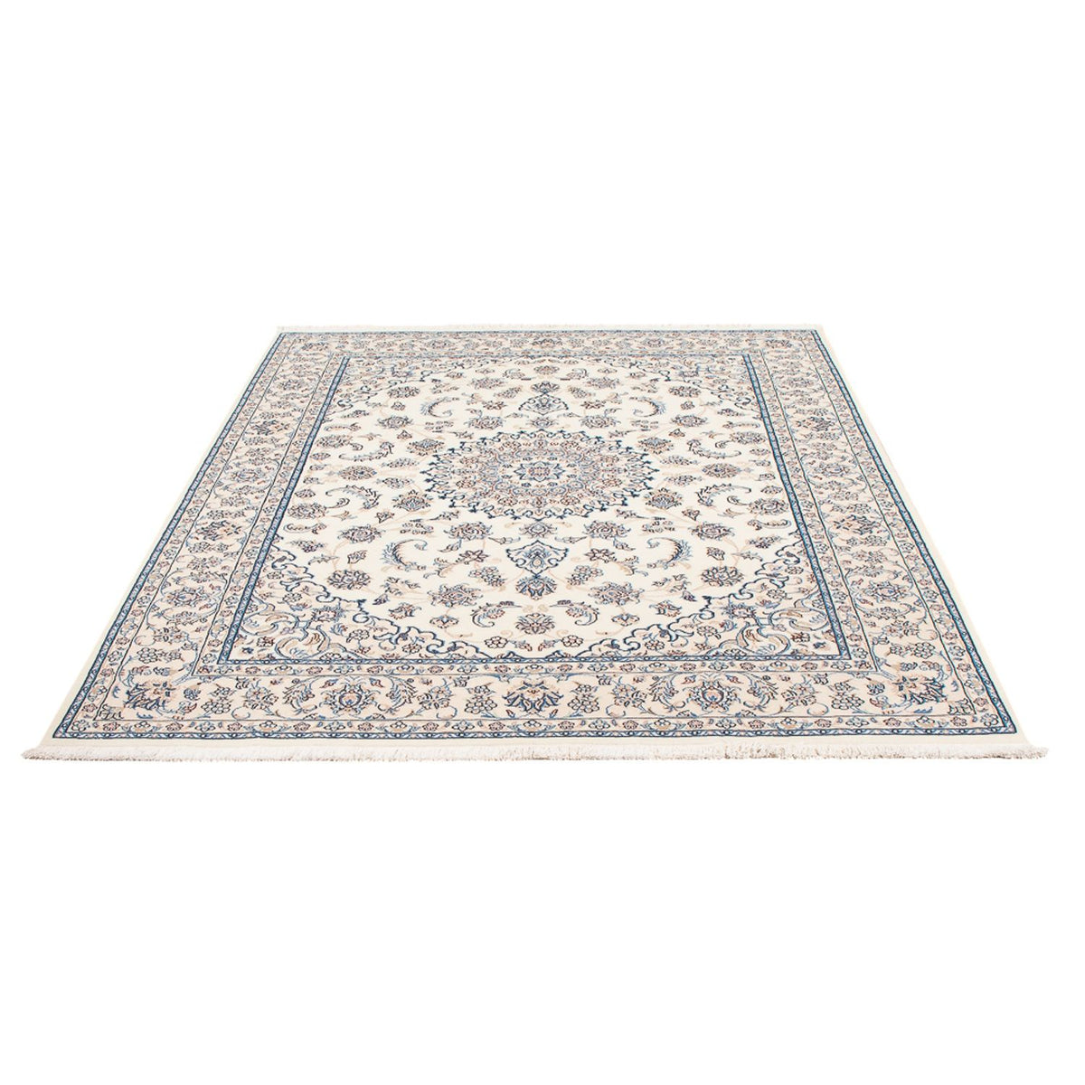 Tapis persan - Nain - Premium - 200 x 150 cm - crème