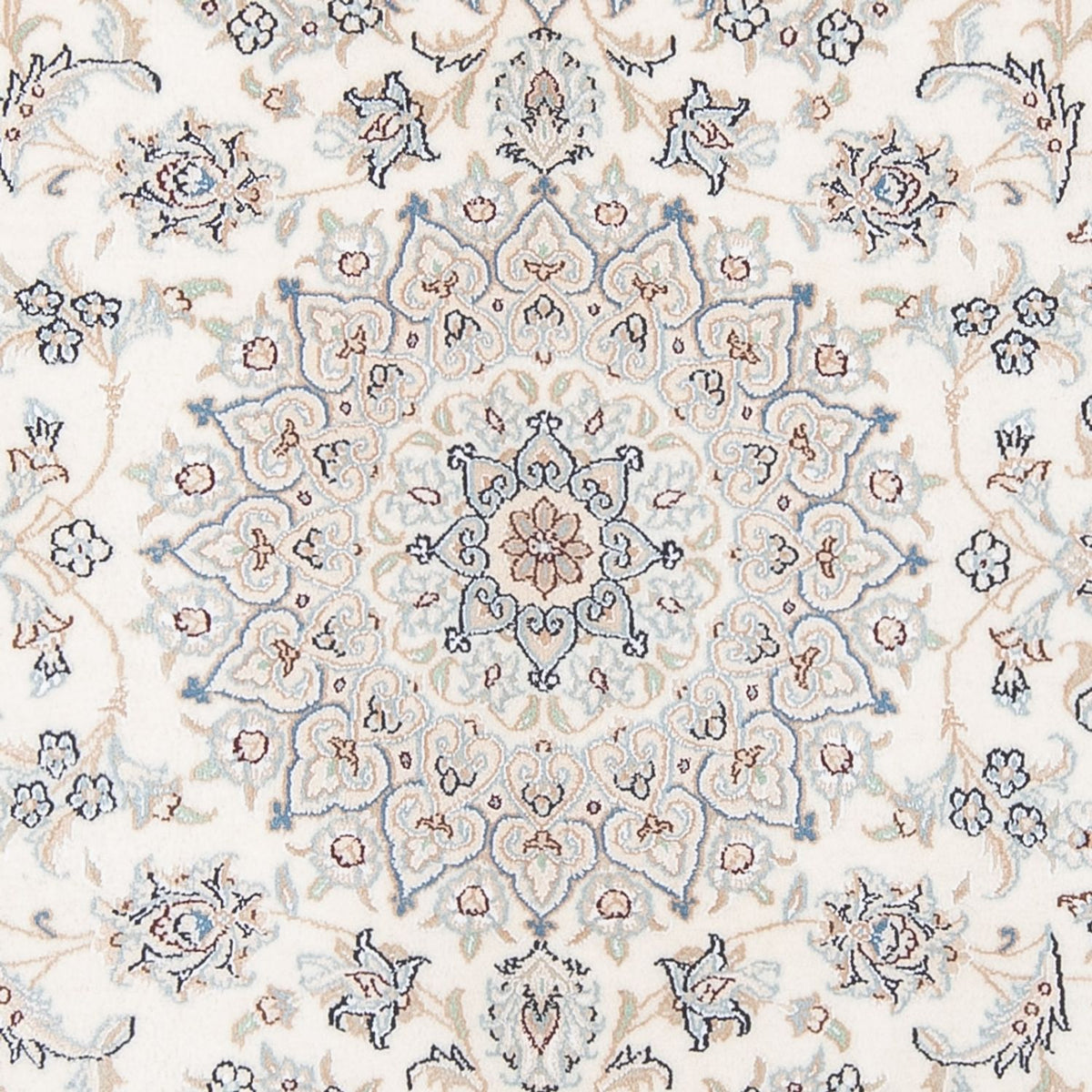 Tapis persan - Nain - Premium - 202 x 150 cm - crème