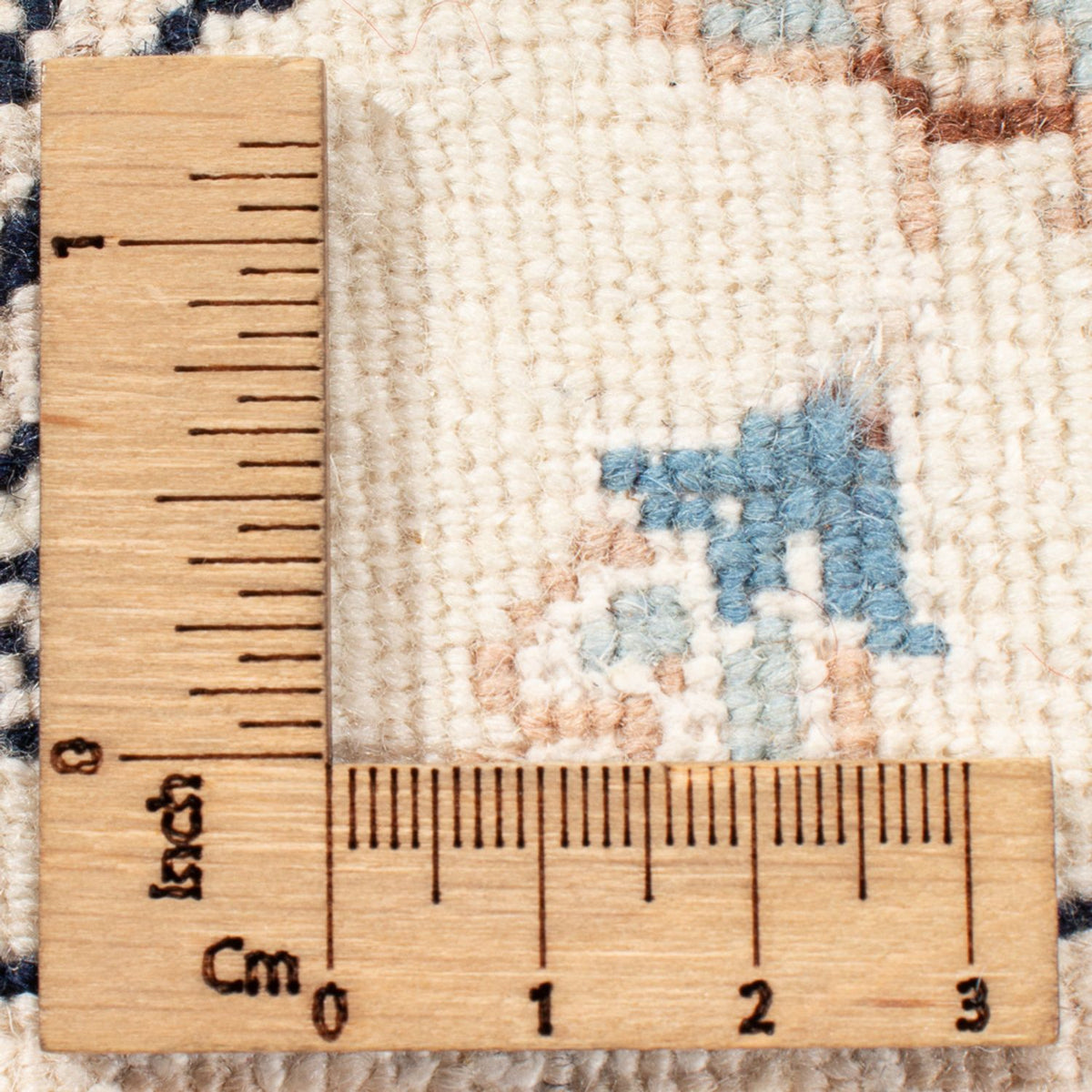 Tapis persan - Nain - Premium - 202 x 150 cm - crème