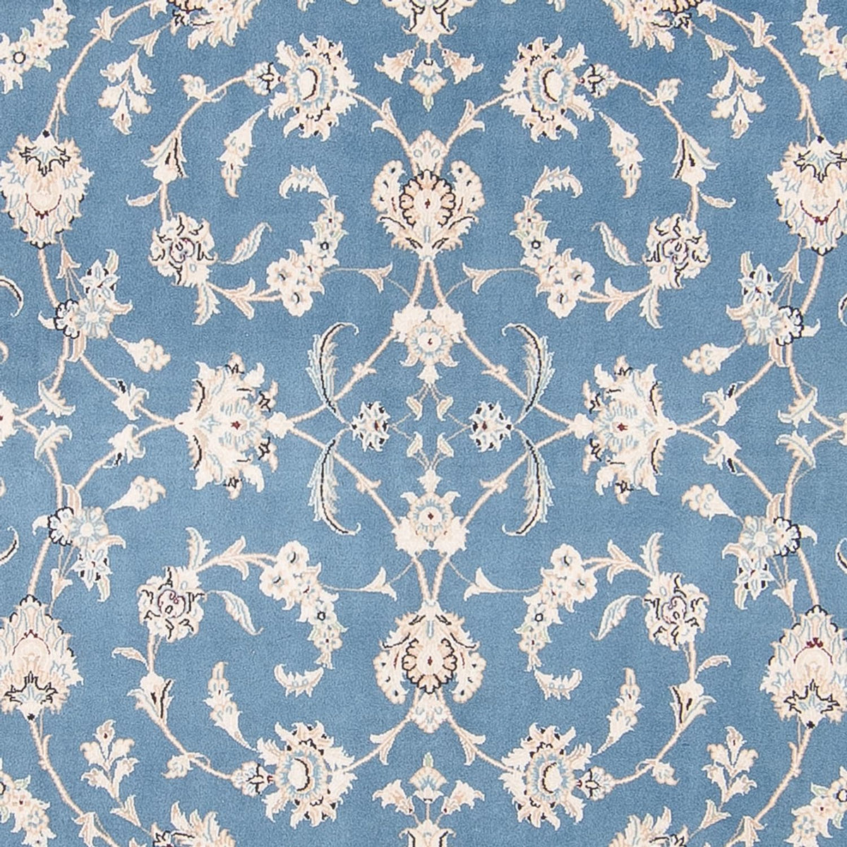 Tapis persan - Nain - 237 x 170 cm - bleu