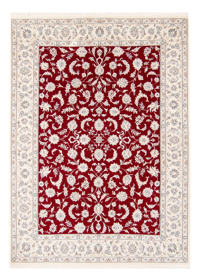 Tapis persan - Nain - 237 x 170 cm - rouge