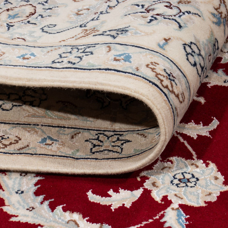 Tapis persan - Nain - 237 x 170 cm - rouge