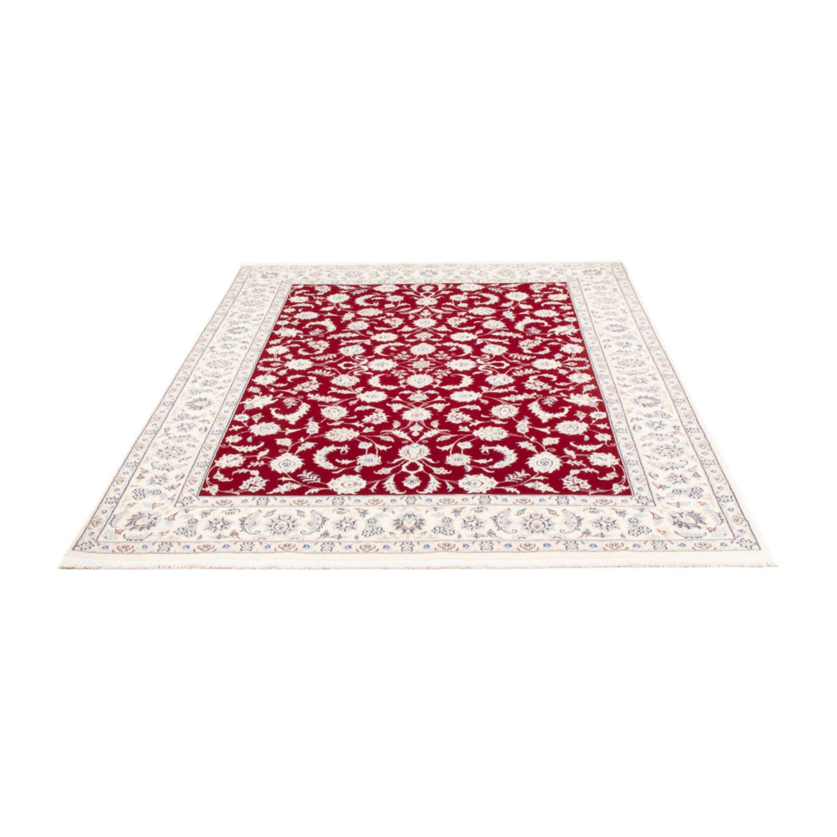 Tapis persan - Nain - 237 x 170 cm - rouge