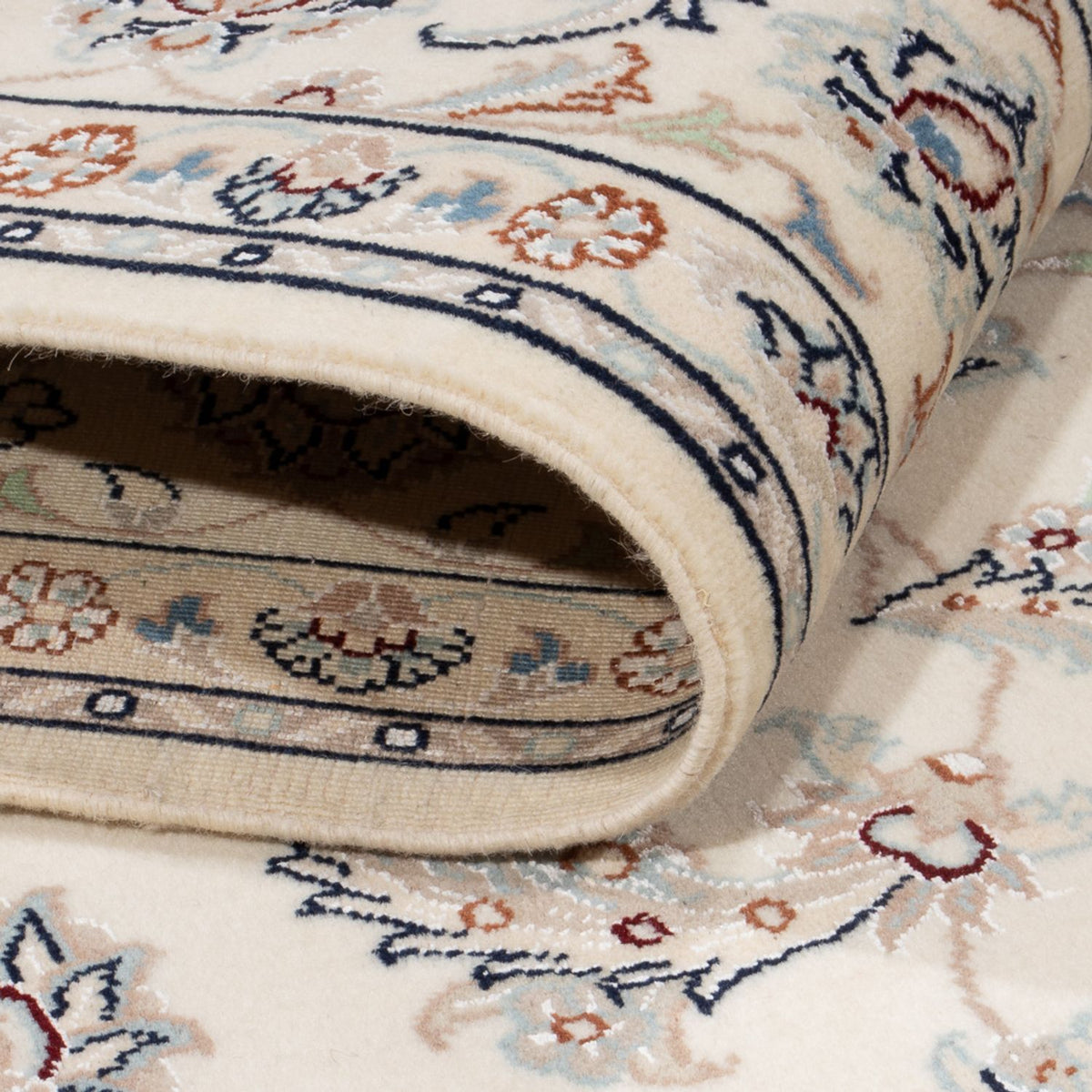 Tapis persan - Nain - 236 x 170 cm - beige