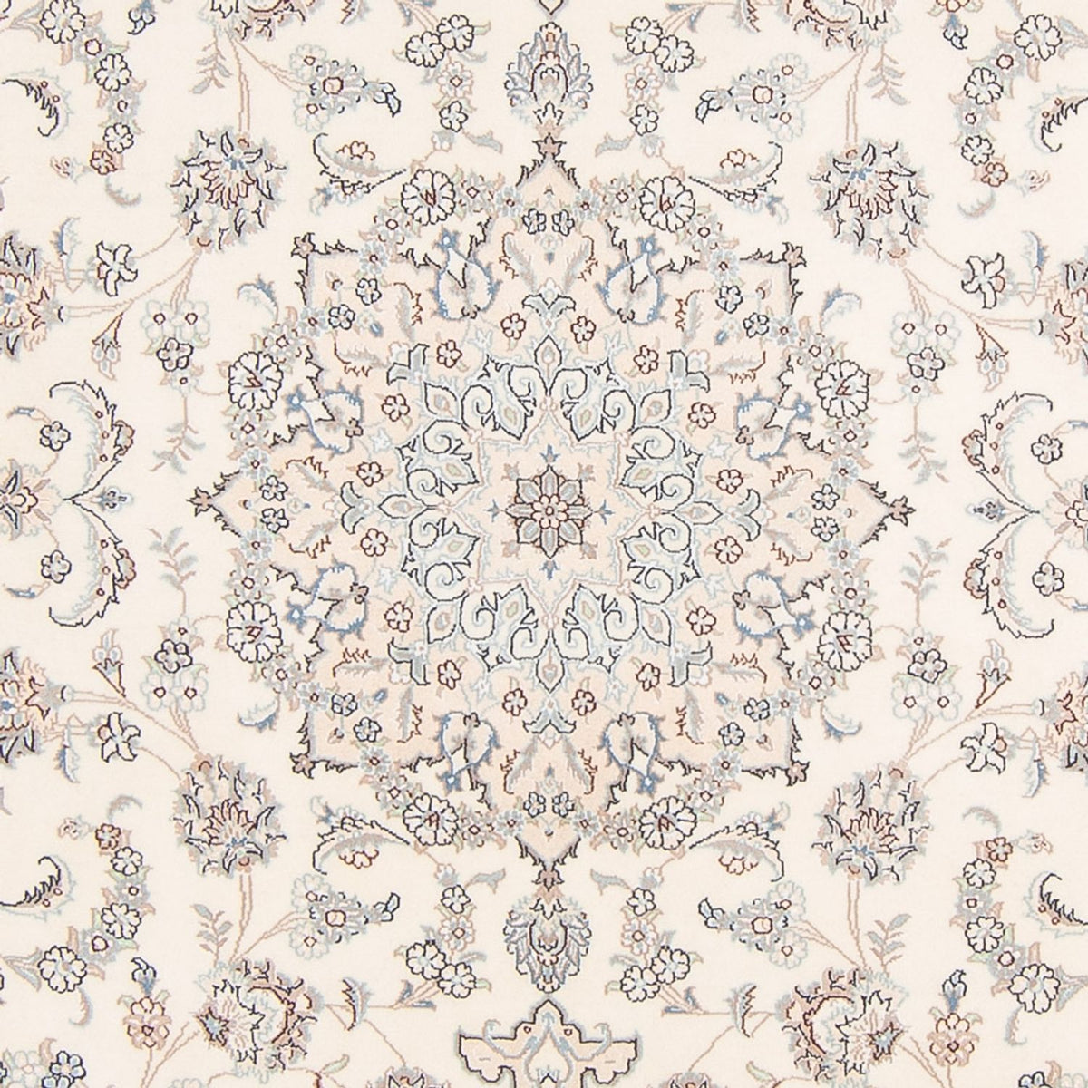 Tapis persan - Nain - 250 x 168 cm - crème