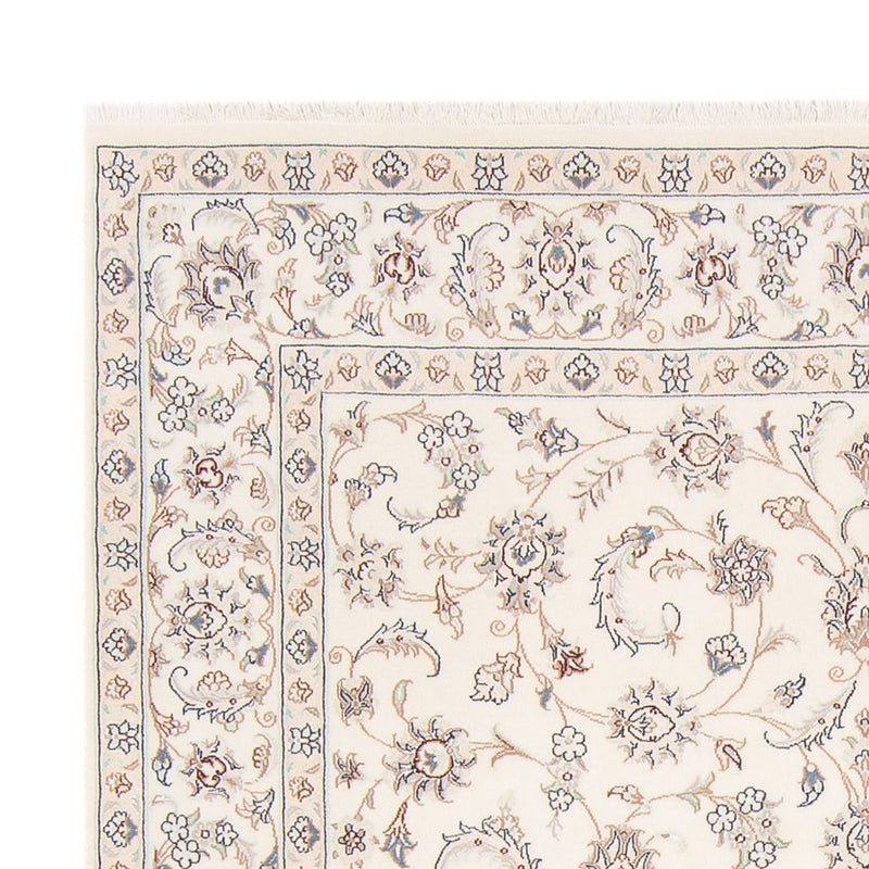 Tapis persan - Nain - 242 x 171 cm - crème