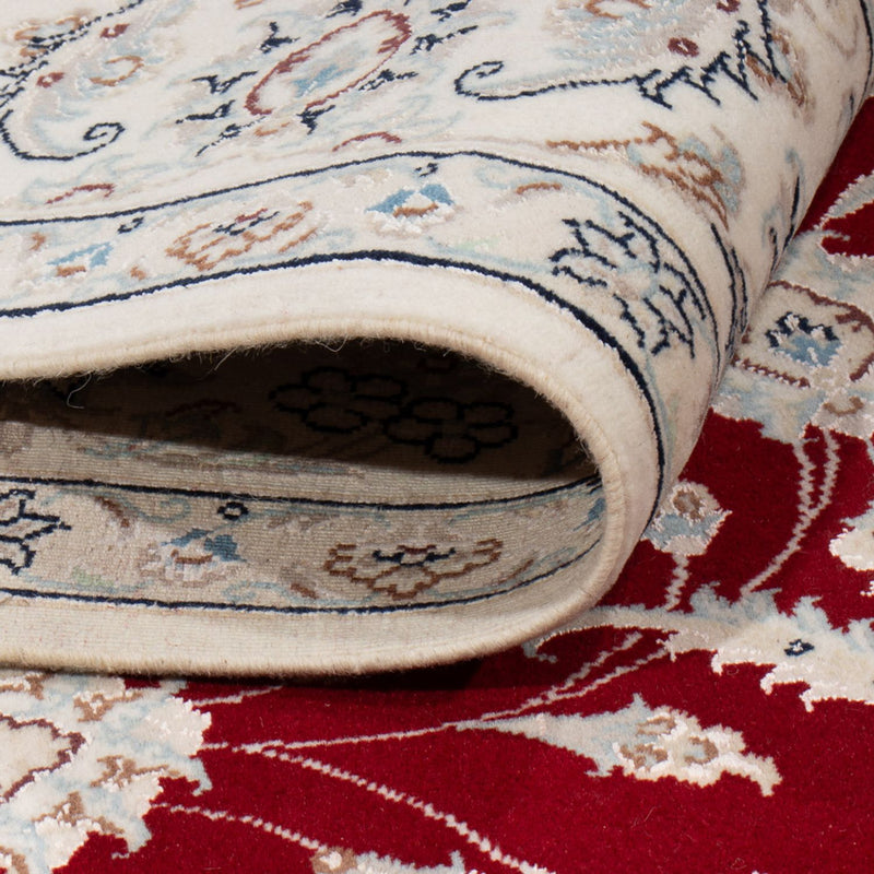 Tapis persan - Nain - 240 x 170 cm - rouge