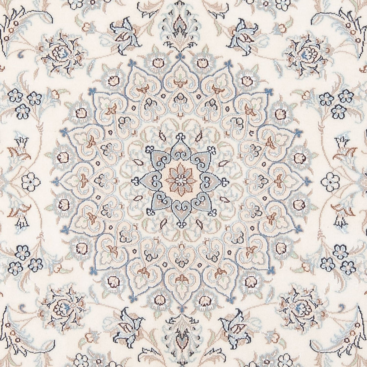 Tapis persan - Nain - Premium - 203 x 148 cm - crème