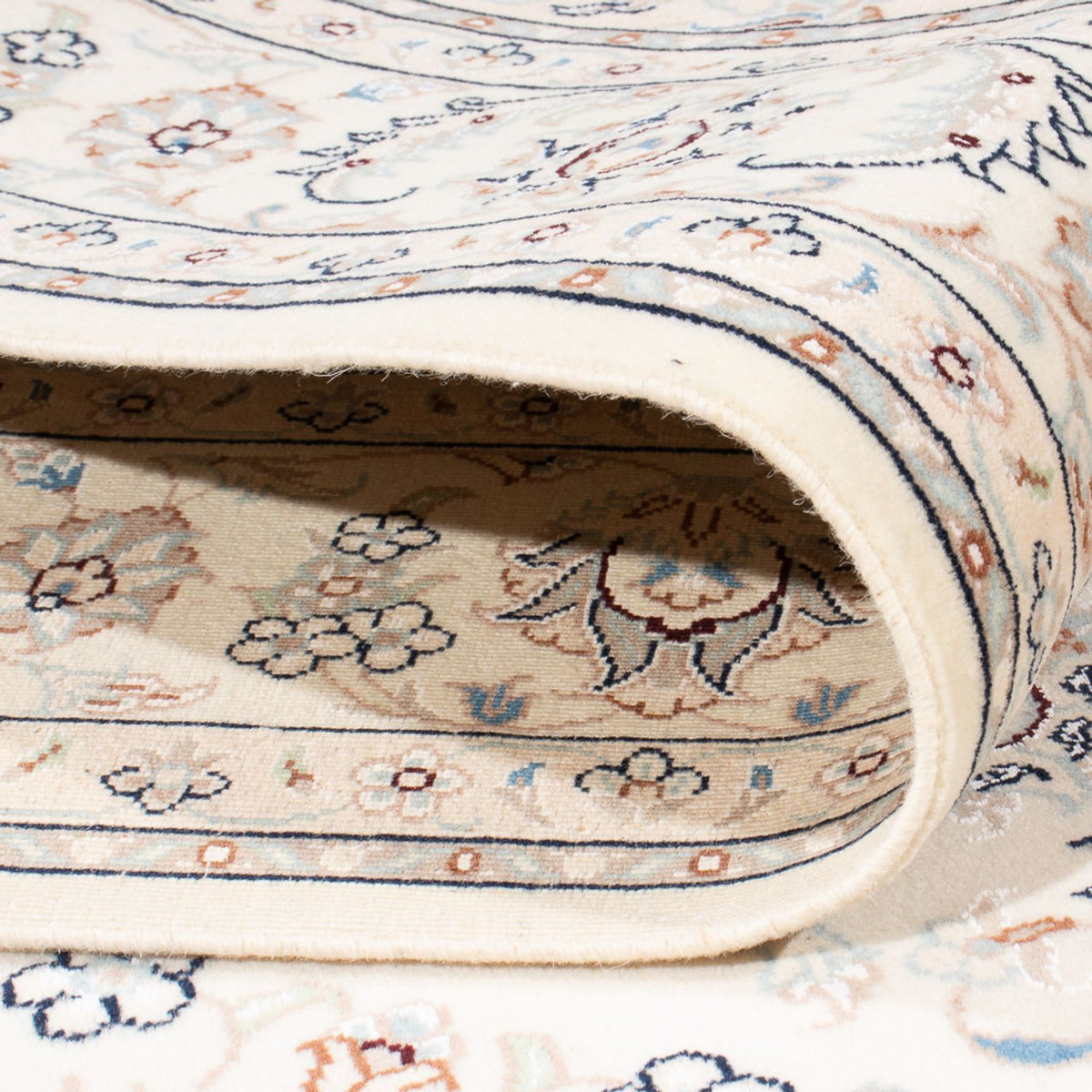 Tapis persan - Nain - Premium - 203 x 148 cm - crème